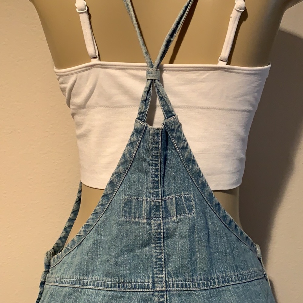 ❌SOLD❌VINTAGE💜Denim overalls - Picture 6 of 16